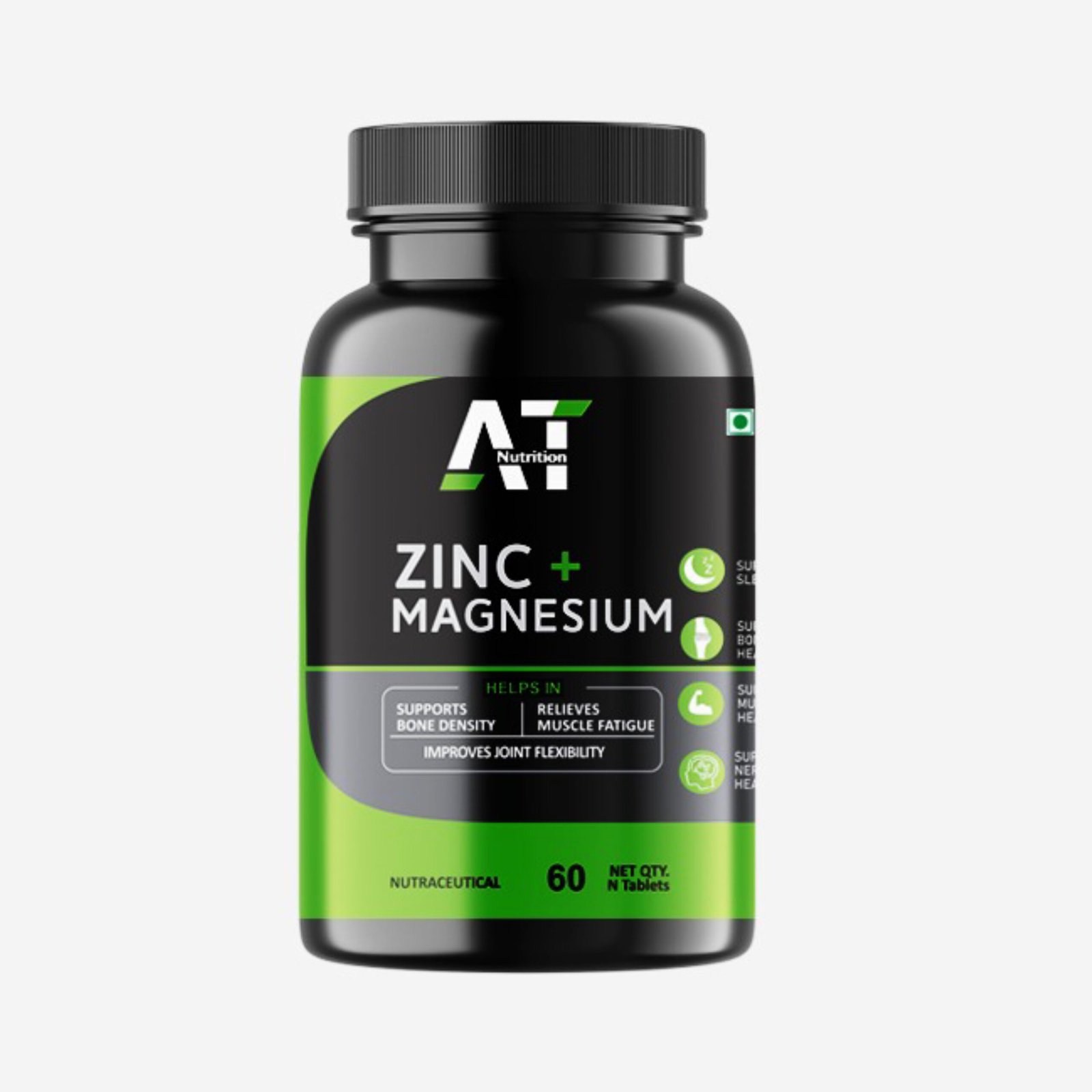 Zinc + Magnesium Complex – Sleep, Recovery & Bone, Nerve, Muscle Support
